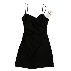 Zara black mini dress. Size: Small.